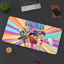 One Piece Luffy Season 15 Anime, Large Mousepad, Monkey D Luffy Epic Desk Mat
