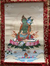 Thangka der gr&uuml;nen Tara
