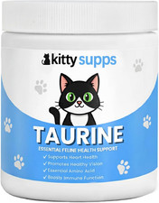 Kittysupps Taurine for Cats, Kittysupps Taurine Supplement - 99.9 Pure Taurine