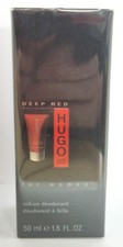 HUGO BOSS DEEP RED FOR WOMEN 50ML ROLL-ON DEODRANT  NEW & SEALED