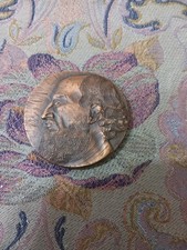 Bronze medal Reggio Emilia 1474 - 1974 Ludovico Ariosto 500 birth