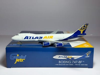 Atlas Air Boeing 747-8F 1:400 Gemini Jets N852GT (GJGTI1552) | eBay