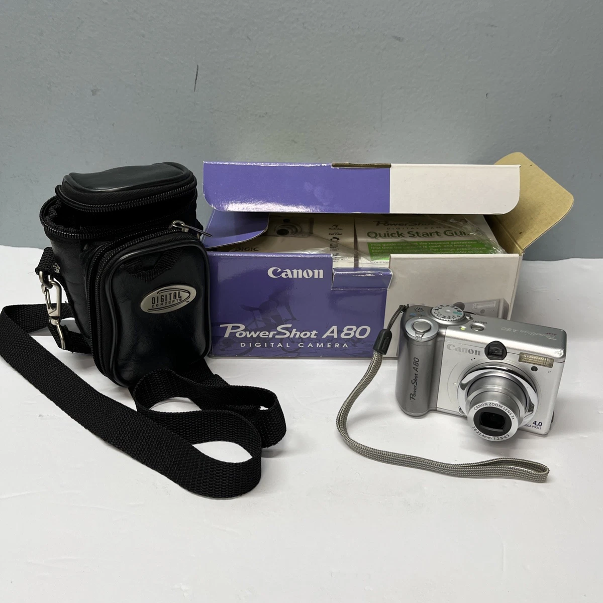 Canon PowerShot A80 1-4.9x Digital Zoom Digital Cameras for sale