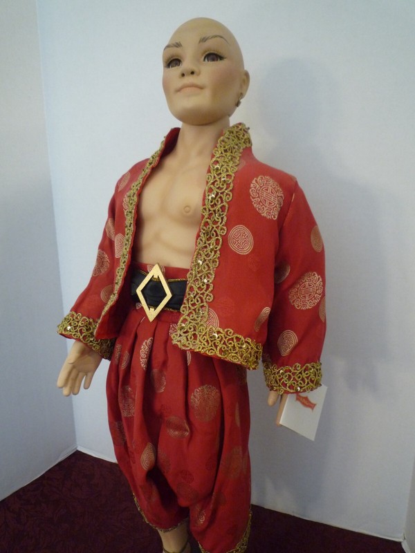 The King of Siam 27" Porcelain Doll by Amy Burgess