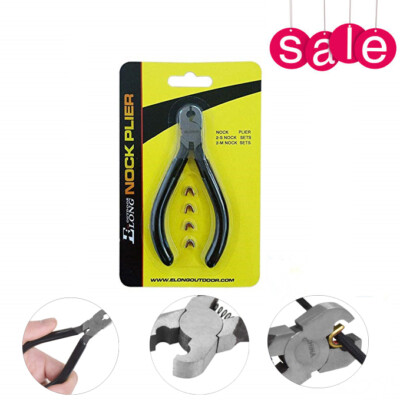 Bogenschieß Bow String Nocking Points Zangen Strings Knock Nocking Buckle Zangen