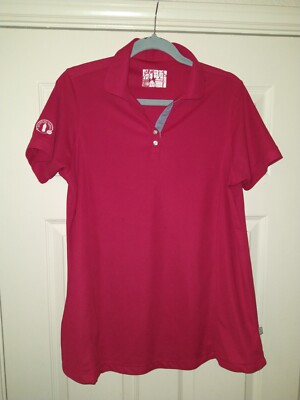 Chick-Fil-A Red Employee Uniform Team Style Oobe Polo Shirt Women's sz  Medium | eBay, image size:300x400