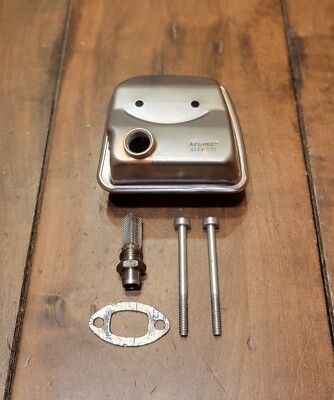 STIHL Exhaust Muffler Kit BG55 BG65 BG85 SH55 SH85 4229-140-0600 Genuine OEM