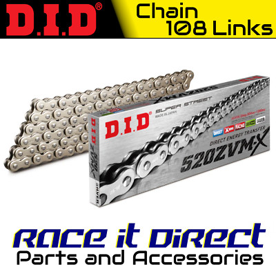 DID Kette für Kawasaki ZR400 D Xanthus Japan alle Baujahre silber ZVM-X