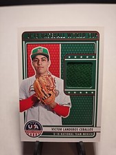 Victor Landeros Ceballos 2023 USA Stars & Stripes Jersey #U18-VLC Rookie Relic