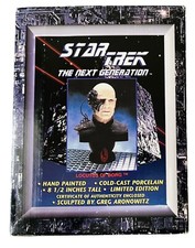 Star Trek The Next Generation Locutus of Borg Popiersie Statua 2513/5000 W/ COA 1996