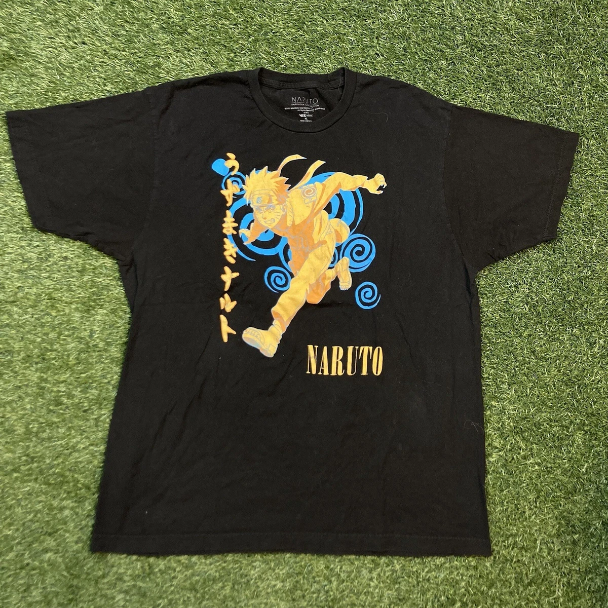 Vintage 00s Y2K Naruto Shippuden Collection T Shirt Men’s XL Anime Manga Tee '02