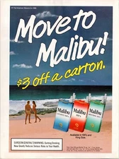 ADVERTISING PRINT - Mal 1988