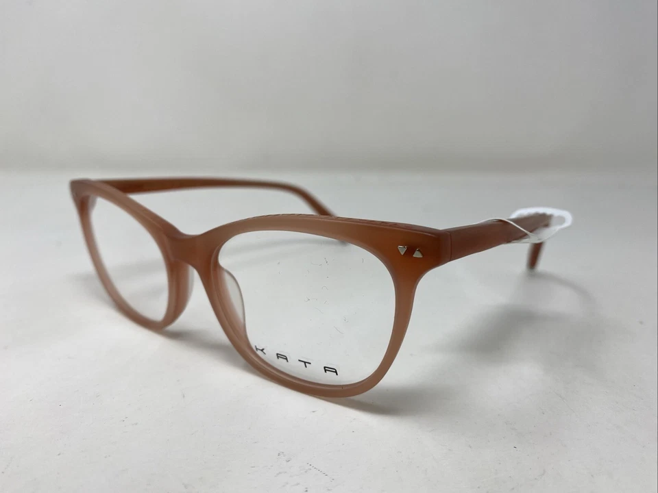 KATA ЯПОНИЯ PAIKU МАТОВАЯ РОЗА 51-17-140 пластиковый полный ободок очки ОПРАВА «T85 - Изображение 2 из 4