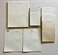 President Vice President Nelson Rockefeller Large Stationary Paper Lot