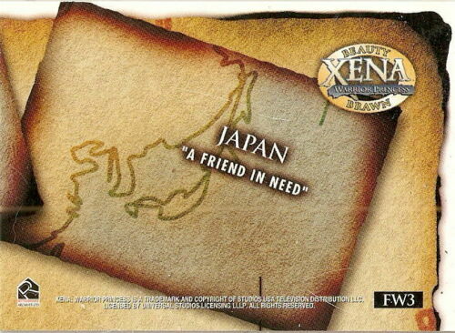JUEGO DE 9 CARTAS XENA BEAUTY & BRAWN PEOTS OF A WARRIOR FW1 A FW9 ELIGE - Imagen 19 de 30