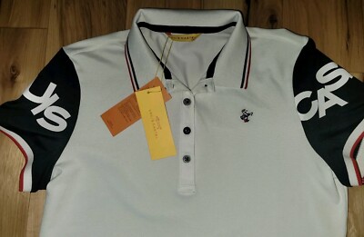 ポロシャツ LOUIS  CASTEL Louis Castel Golf Quarter Front Zipper S/S Cotton Blend