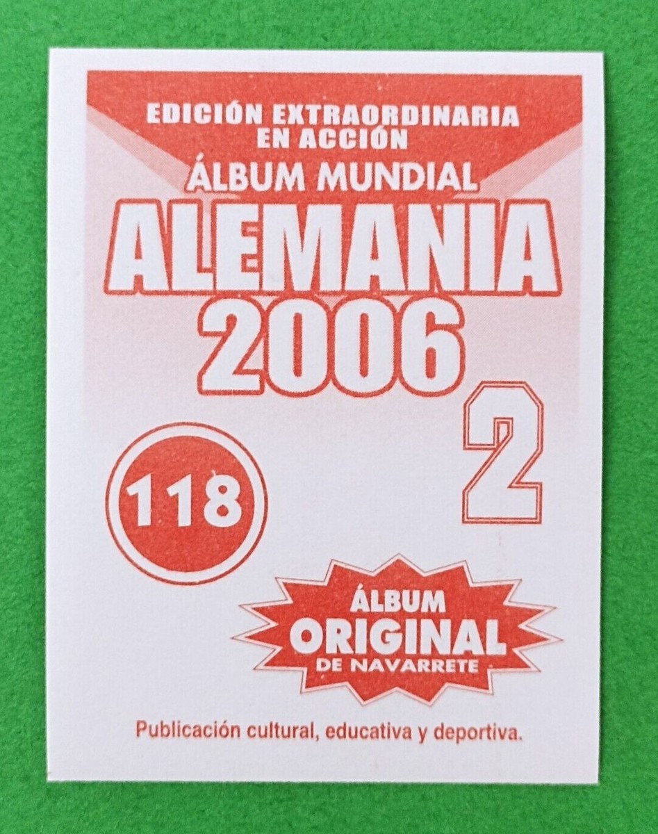 2006 Navarrete Germany World Cup FIFA Action #118 SALVADOR CABAÑAS