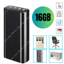 240 Hr Mini Recorder Spy Digital Voice Activated Audio Magnetic MP3 Player 16GB