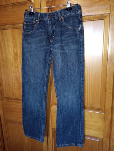 14 in boys size (or girls) Levis 505 Jeans Sz 14 regular Straight leg from 2011 - Picture 8 of 18