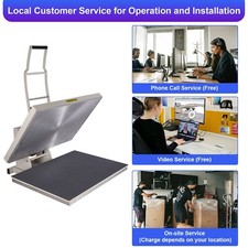 24"x32" Large Aluminium High Pressure Manual Heavy Duty Open Heat Press Machine