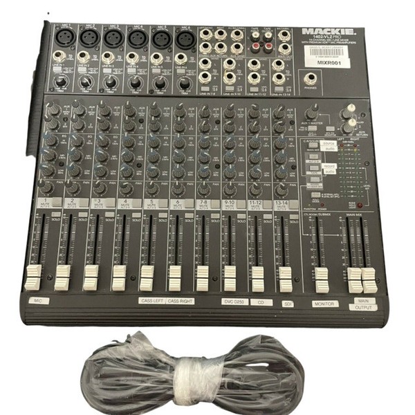 Mackie 1402VLZ Pro 14Channel Mic/Line Mixer for sale online eBay