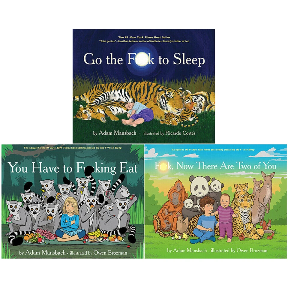 Go the Fuck to Sleep Collection 3 Books Set By Adam Mansbach Go the F*k to Sleep - Image 3 of 4