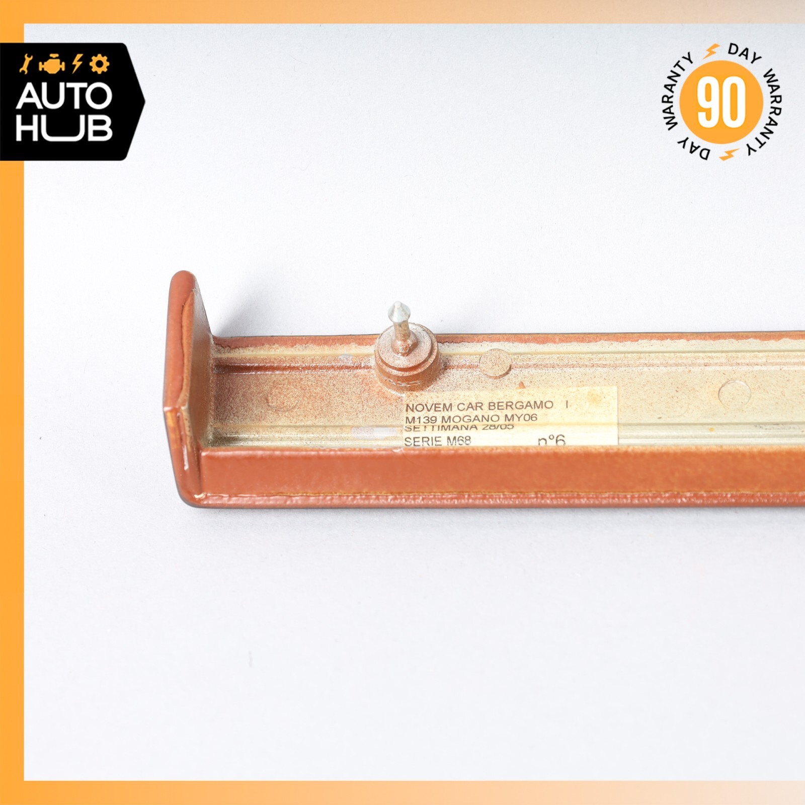 03-08 Maserati Quattroporte M139 Right Side Dashboard Panel Trim Wood OEM