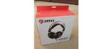 MSI H991 Gaming Headset With Built in Mic Black Volume Control