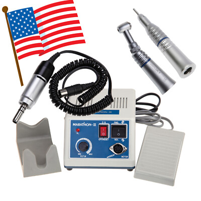 Dental Lab Marathon Electric Micromotor / Low Speed Handpiece /Polishing Cups
