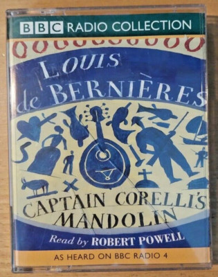 Captain Corelli's Mandolin by Louis de Bernieres (Cassette, 1997)