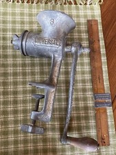 Antiguo Molinillo Picador de Carne de Alimentos Universal Nº 3 LF&C Nuevo Gran Bretaña Conn EE. UU.