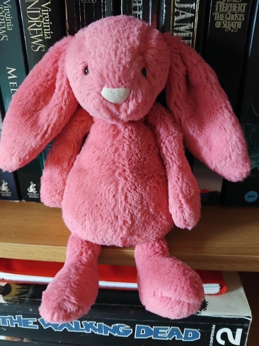 RETIRED Jellycat bashful bunny strawberry small UK