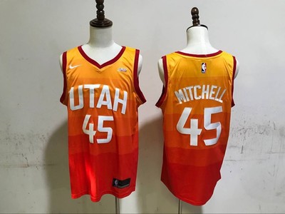 donovan mitchell jersey orange