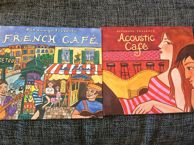 Putumayo [2 CD Alben]  French Café + Acoustic Café / KAFFEE Lounge Chill