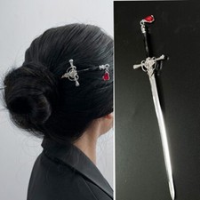 Chinese Pendant Sword Hairpin Simple Headwear Hair Accessories TV Drama Props