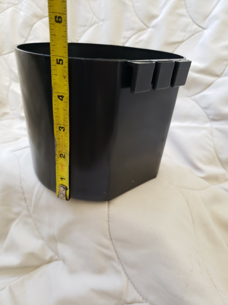 XLarge Cage Cup/HOLD 8 Cups/Chicken Feed And Water Cup, 12pcs Black. Made In USA