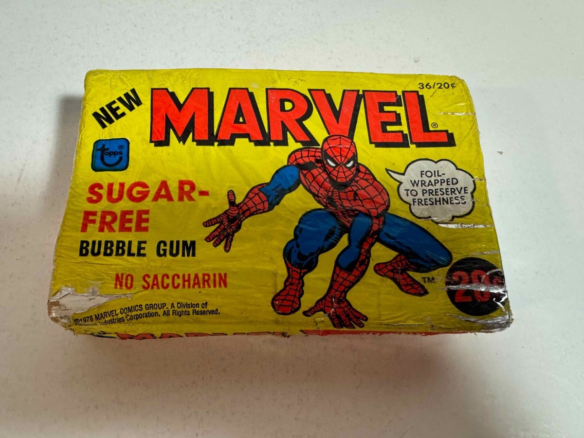 1978 Marvel Bubble Gum Comics full box | eBay