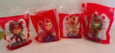 McDonalds Heroes Happy Meal Toy Lot of 6, 2 Soldier, 4 Witch, 5 Groot, 6Hulk