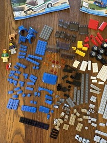 Lego City 60117 VAN & CARAVAN CAMPER 100% Complete Instructions All Stickers