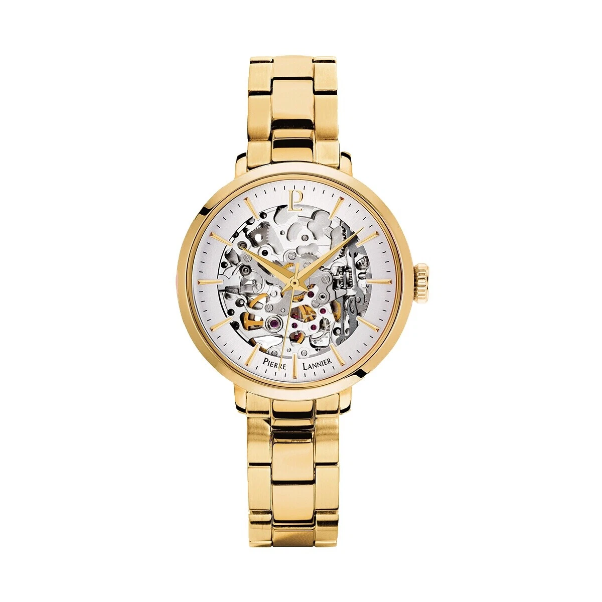 Relojes de pulsera Pierre Lannier con caja de acero inoxidable