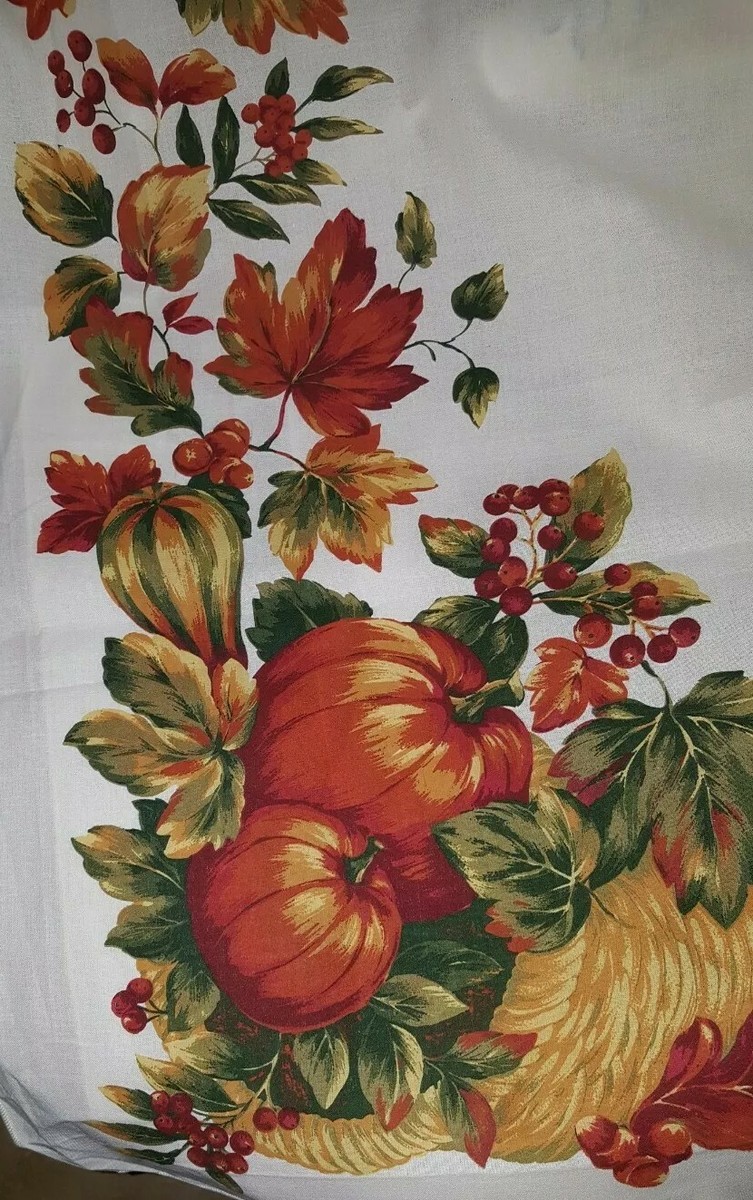 Nappe De Jardin Bardwil Seasons Oblongue 102x60 Cm - Motif Automne, Vinyle, Neuve
