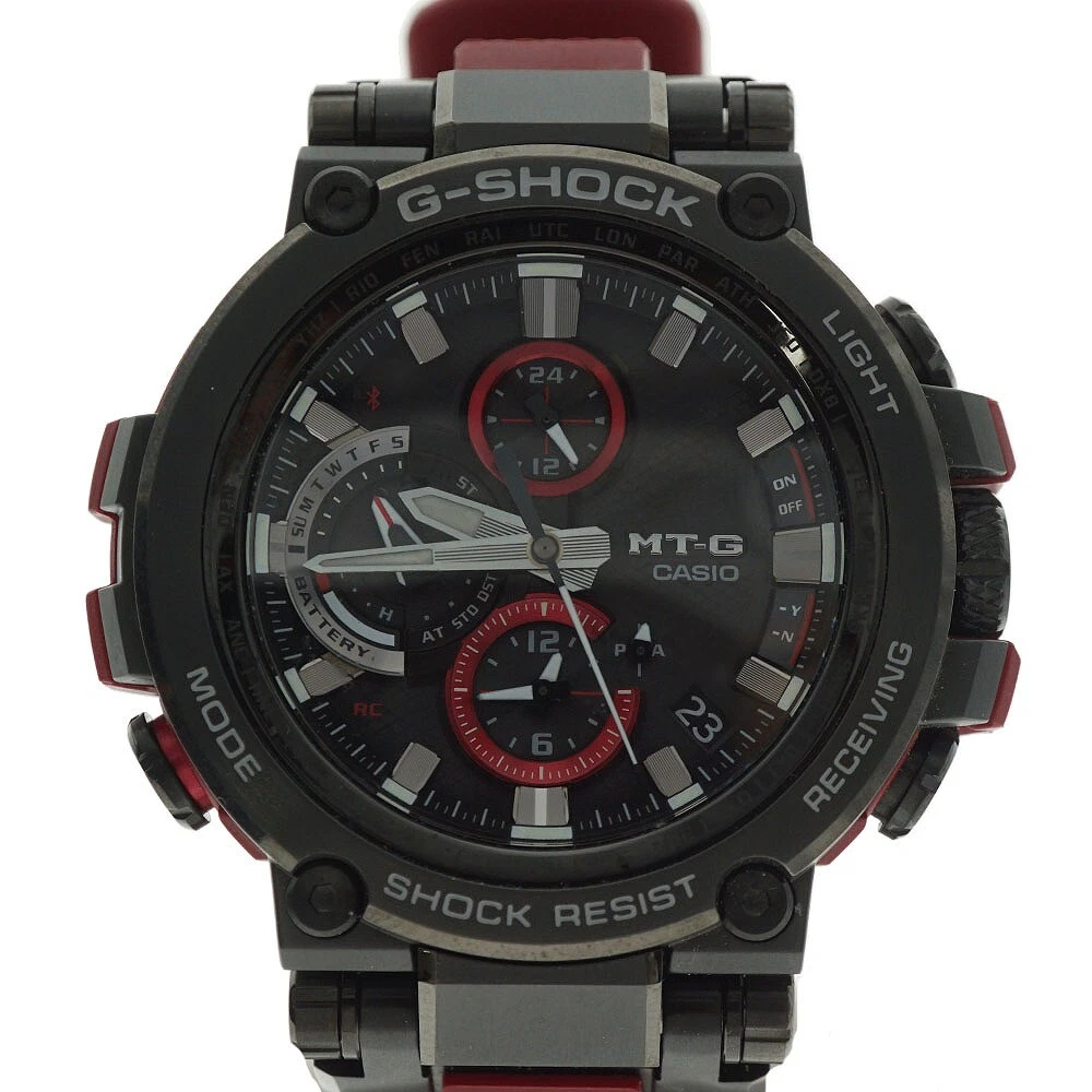CASIO MTG-B1000B-1A4JF G-SHOCK Tough Solar Black Red Men's