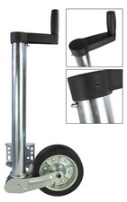 Automatik Stützrad Schwerlast Rangieren 500kg PKW Anhänger Trailer Rad 225x65mm