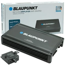 Blaupunkt AMP2002PRO 2000W 2 Channels Car Amp Amplifier - Powerful, Compact