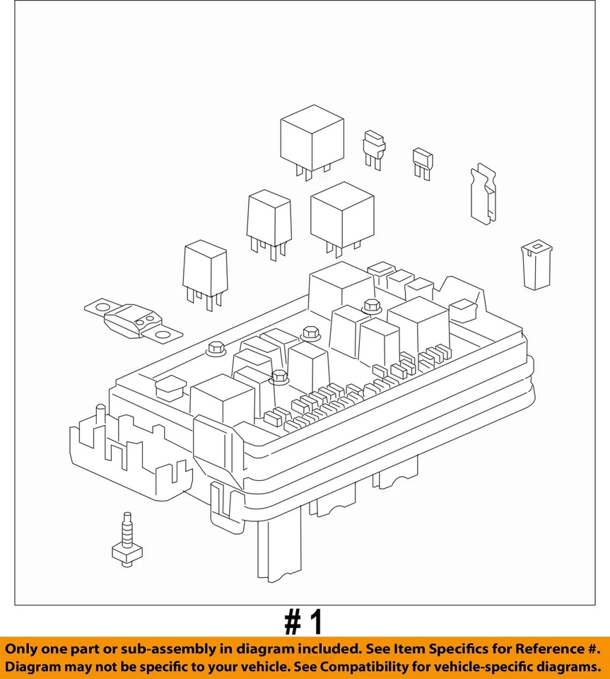 Used Fuse Box Engine fits: 2012 Gmc Canyon  Grade A - Image 4 of 4