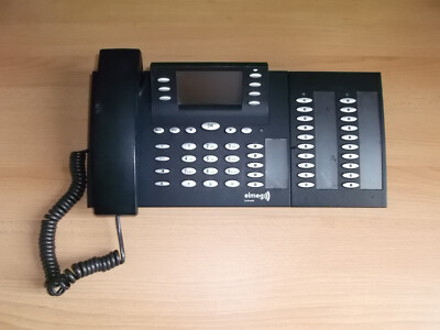 elmeg CS410 ISDN-System-Telefon mit Tastenerweiterung T400