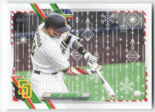 2021 Topps Holiday #HW153 Manny Machado San Diego Padres 1011