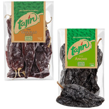 Tajin Dried Ancho Chillies and Guajillo Chillies Dried Mexican Seasoning 75g