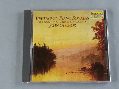 Beethoven Piano Sonatas John O Connor CD 1986 Telarc CD-80118 Digital Stereo