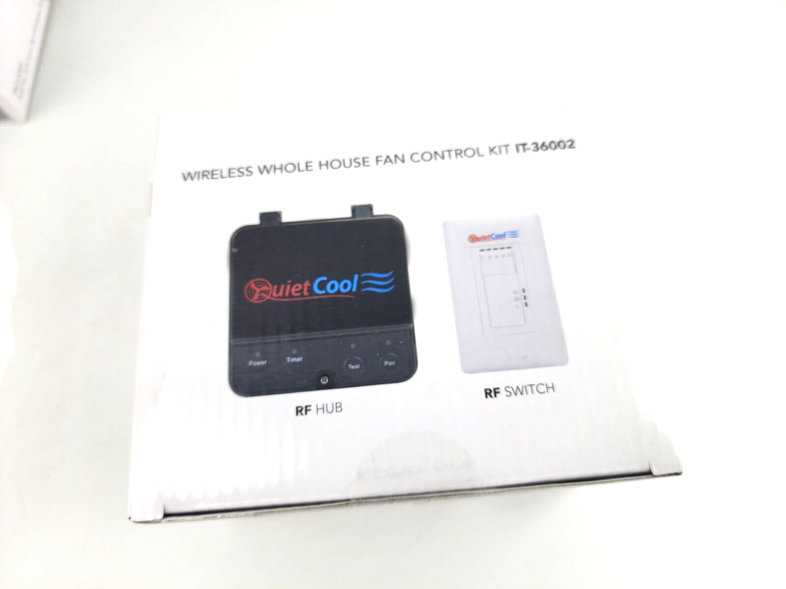 QuietCool Systems IT36002 Wireless RF Fan Control Kit (Hub + Switch